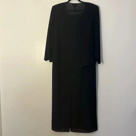 Patra | 2 piece evening wear maxi/long dress Women’s size 18P 18 P rhinestone - Picture 6 of 12